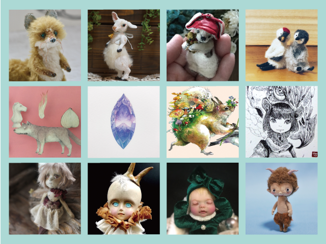 Miniature Doll & Drawing Show 空間に遊ぶ小さなアートたち partⅣ